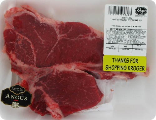 Private Selection™ Choice Angus Beef Porterhouse Steak Perspective: front