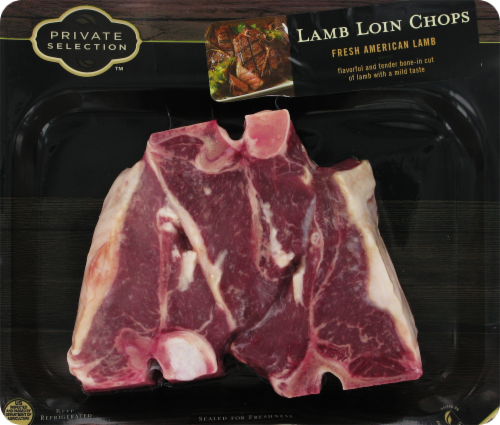 Private Selection™ Lamb Loin Chops Perspective: front