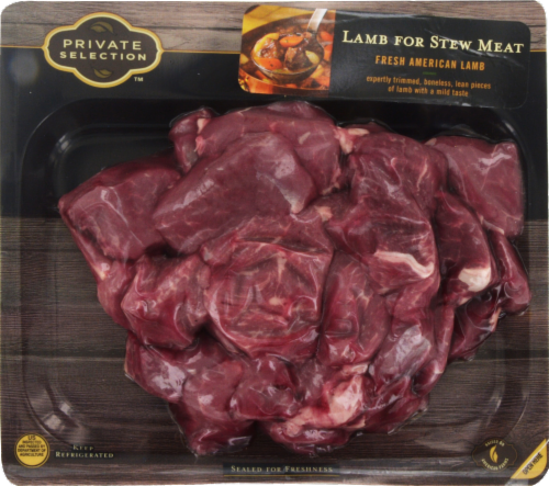 Private Selection™ Lamb Stew Meat Perspective: front