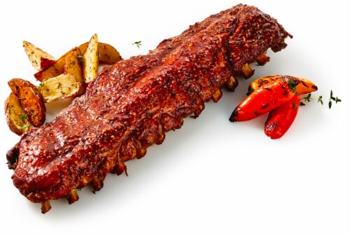 Pork Baby Back Ribs Perspective: front