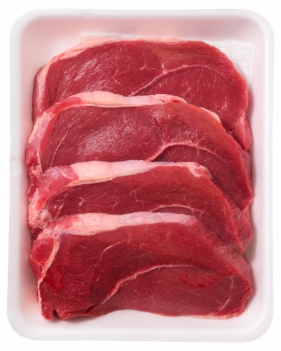 Beef Shoulder Clod Steaks Perspective: front