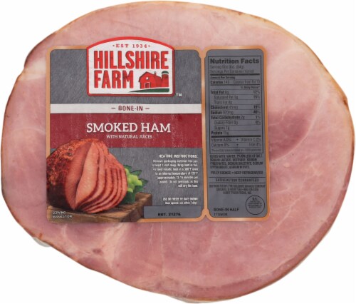 Hillshire Farm Bone In Smoked Ham Perspective: front