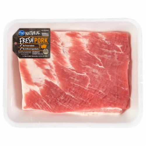 Kroger® Pork Belly Perspective: front