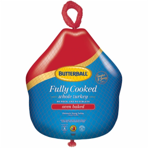 Butterball® Oven Baked Fully Cooked Whole Premium Young Turkey (10-12 ...