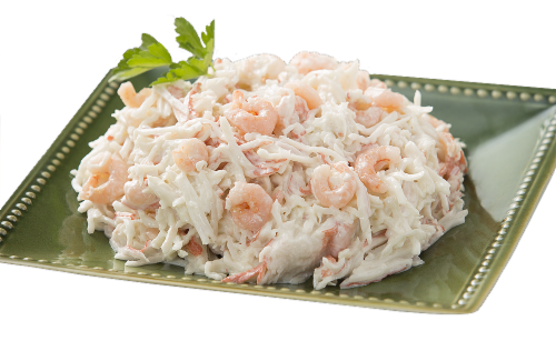 Seafood Salad Perspective: front