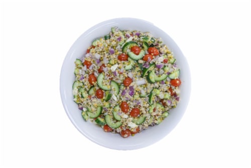 Seven Grain Greek Salad Perspective: front
