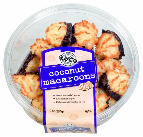 Two-Bite Coconut Macaroons Perspective: front