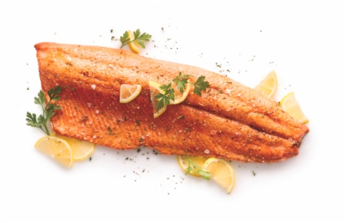 Teriyaki Salmon Perspective: front