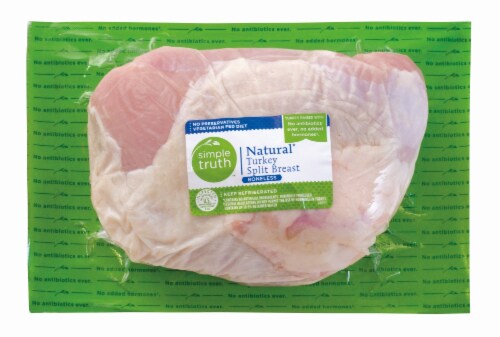 Simple Truth™ Natural Boneless Turkey Split Breast Perspective: front