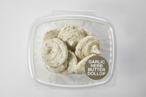 Garlic Herb Seasoned Butter Perspective: front