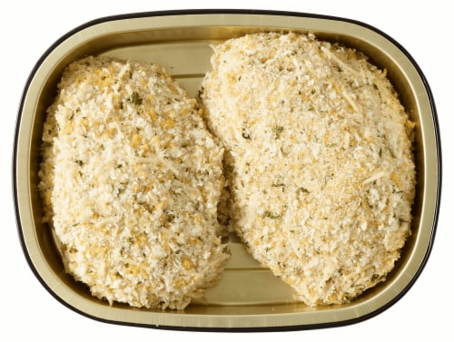 Home Chef Breaded Chicken Breast Parmesan with Marinara and Cheese Perspective: front