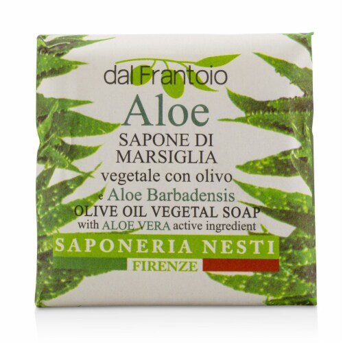 Nesti Dante Dal Frantoio Olive Oil Soap Aloe Vera 100g Nesti Dante Dal Frantoio Olive Oil Soap Aloe Vera 100g