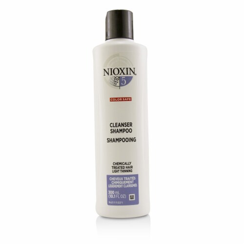 Nioxin Derma Purifying System 5 Cleanser Shampoo (Chemically Treated Hair, Light Thinning, Co Perspective: front