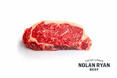 Nolan Ryan Texas-All Natural Boneless New York Strip Steak Perspective: front
