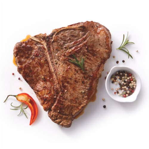 Angus Porterhouse Steak Family Pack Perspective: front