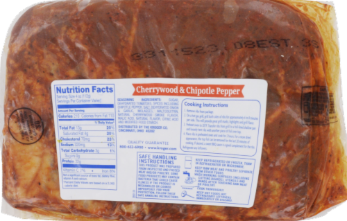 Kroger® St. Louis Style Pork Spareribs Cherrywood & Chipotle Pepper Perspective: front