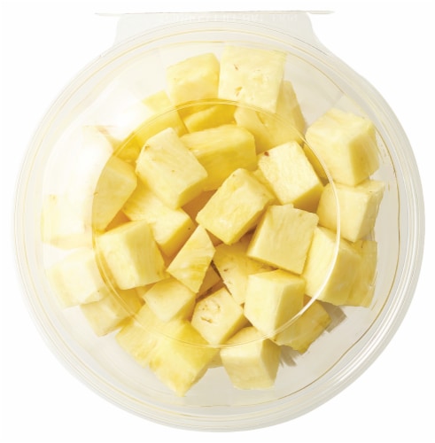 Fresh Cut Pineapple Bowl Perspective: front