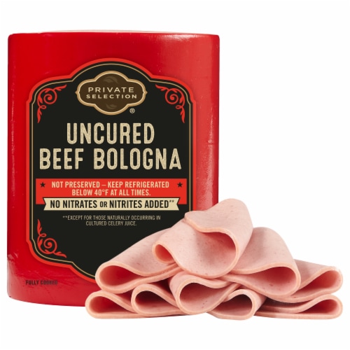Private Selection™ Beef Bologna Fresh Sliced Deli Meat Perspective: front