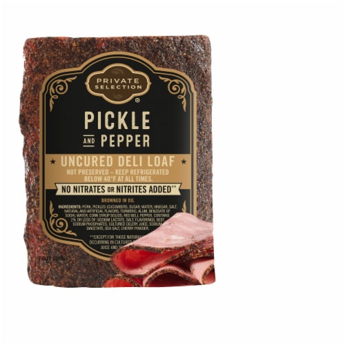 Private Selection™ Pickle and Pepper Deli Loaf Fresh Sliced Deli Meat, 1 lb  - Gerbes Super Markets