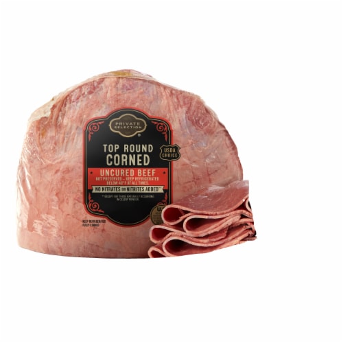 Private Selection® Top Round Uncured Deli Corned Beef Sliced Perspective: front