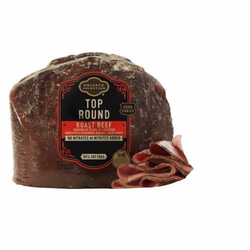Private Selection™ Choice Roast Beef Well Done Fresh Sliced Deli Meat Perspective: front