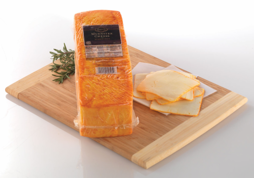 Private Selection™ Muenster Cheese Fresh Sliced Deli Cheese Perspective: front