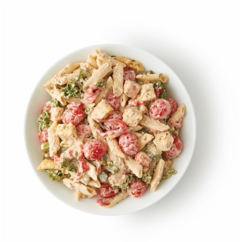 Smoked Mozzarella Penne Pasta Perspective: front