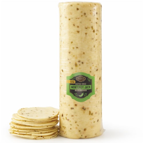 Private Selection® Hatch Monterey Jack Cheese Fresh Sliced Deli Cheese Perspective: front