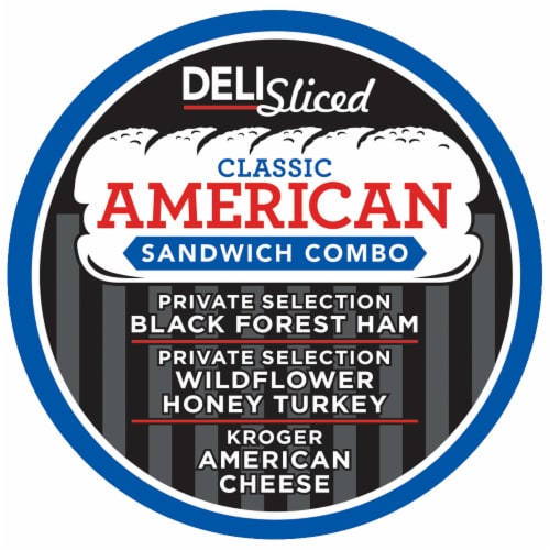Private Selection Grab & Go American Combo Fresh Sliced Deli Meat Perspective: front