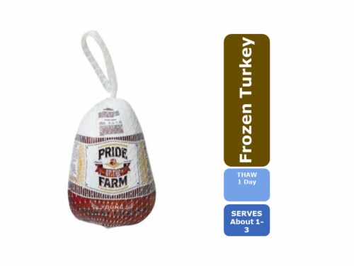 Pride of the Farm Young Frozen Turkey Breast (3-8 lb) Perspective: front