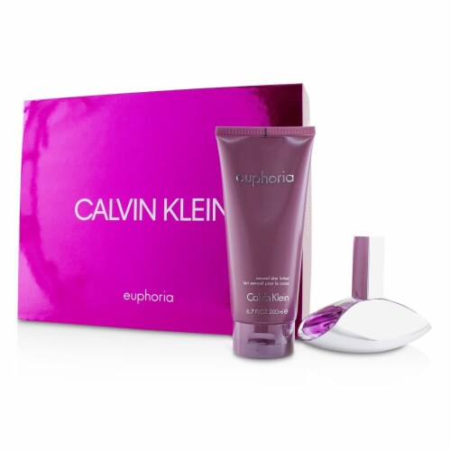 Calvin Klein Euphoria Coffret: EDP Spray 50ml/ + Sensual Skin Lotion  200ml/ 2pcs, 2pcs - Kroger