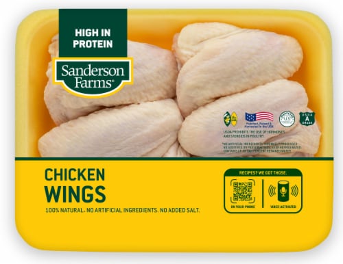 Sanderson Farms Fresh Chicken Wings, 1 pk - Kroger