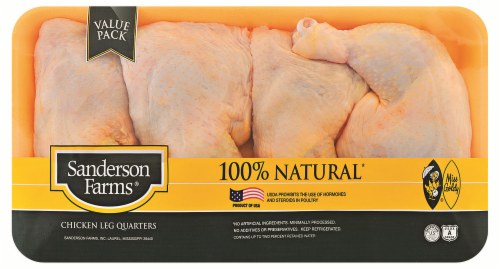 Sanderson Farms Chicken Leg Quaters Perspective: front