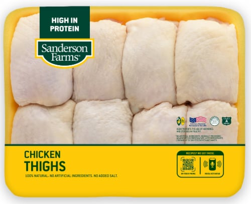 Sanderson Farms® Fresh Chicken Thighs Perspective: front