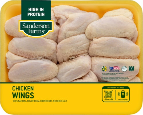 Sanderson Farms® Fresh Chicken Wings Perspective: front