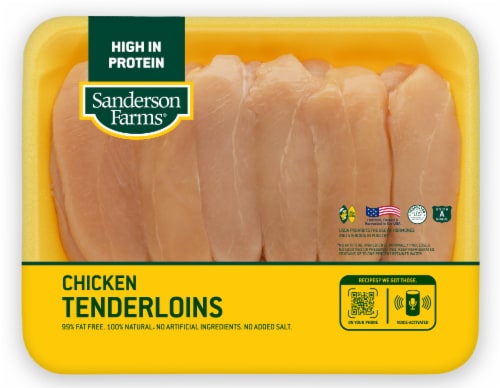 Sanderson Farms® Fresh Chicken Tenderloins Perspective: front