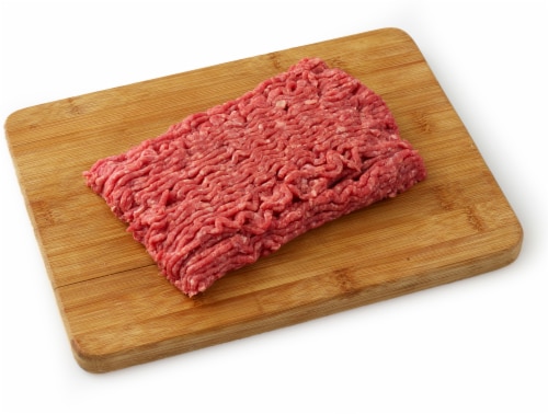 Laura's Lean Ground Beef 92% Lean 8% Fat (Service Meat Counter) Perspective: front