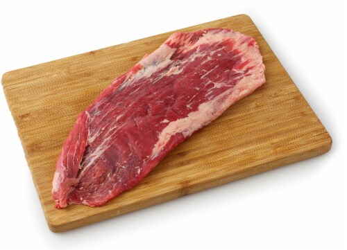 Beef Choice Flank Steak (1 Steak) (Service Meat Counter) Perspective: front