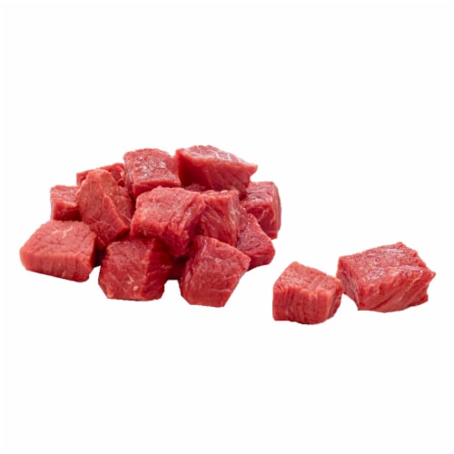 Boneless Beef Stew Meat Perspective: front