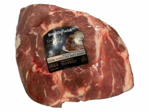 Smithfield® Boneless Pork Shoulder Butt Roast Perspective: front