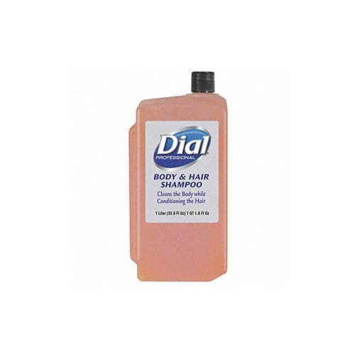 Dial Shampoo and Body Wash,1000mL,Liquid,PK8 04029 Perspective: front