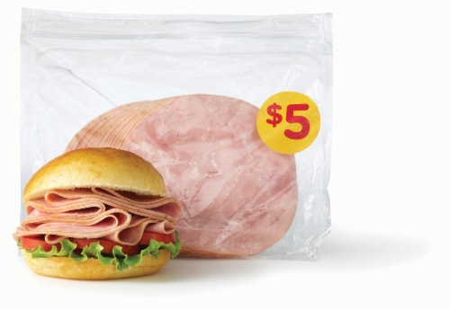 Sliced Smoked Ham Perspective: front