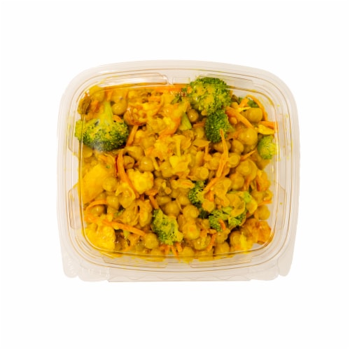 Curry Chickpea Salad Perspective: front