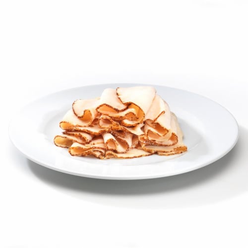 Cracker Barrel Oven Roasted Chicken Breast Fresh Sliced Deli Meat Perspective: front