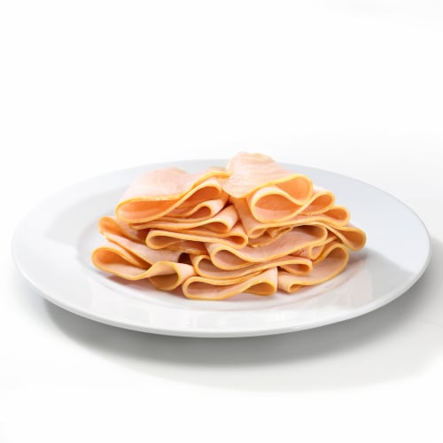 Cracker Barrel Honey Roasted Turkey Breast Fresh Sliced Deli Meat Perspective: front