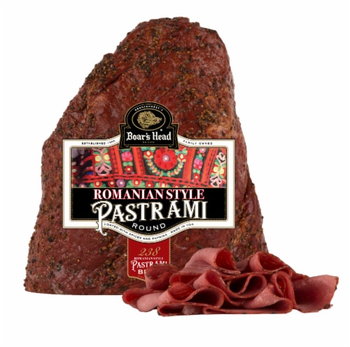 Boar’s Head Romanian Style Pastrami Perspective: front