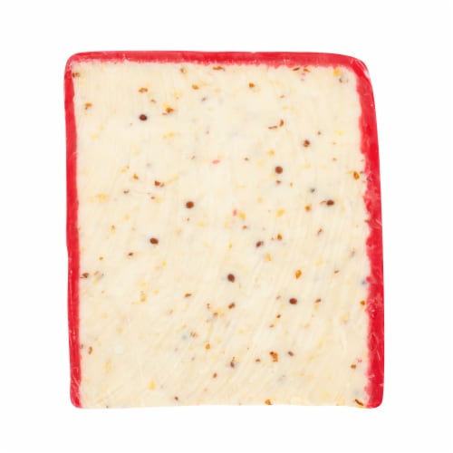 Somerdale Red Dragon Cheddar Cheese With Wholegrain Mustard & Ale Perspective: front