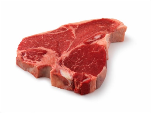 Beef Choice Black Angus Porterhouse Steak (1 Steak) Perspective: front