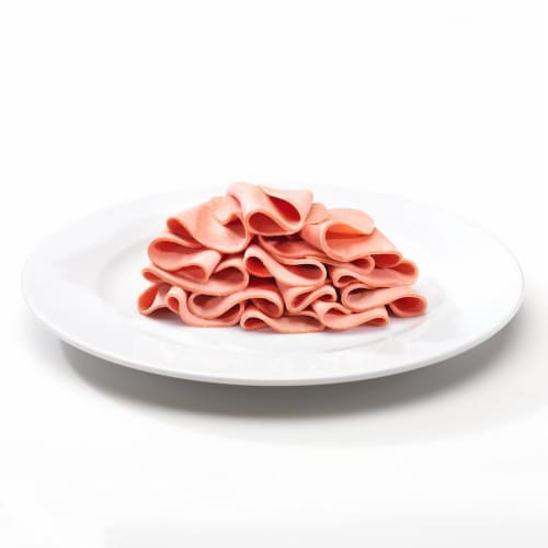 Eckrich Deli Bologna Fresh Sliced Deli Meat Perspective: front