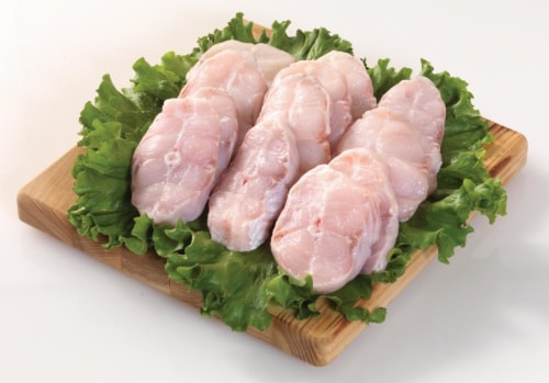 Fresh Catfish Steaks Perspective: front